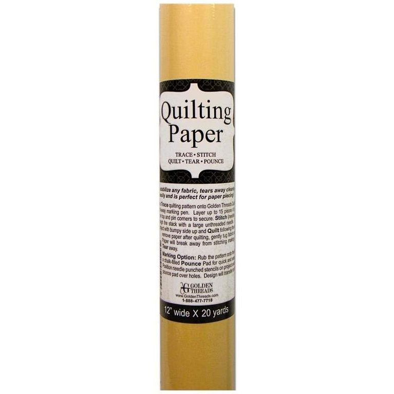 Golden Threads Quilting Paper
