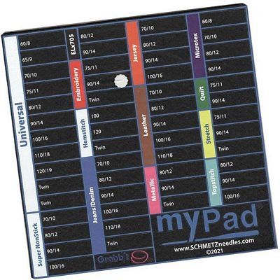Grabbit My Pad Needle Organizer