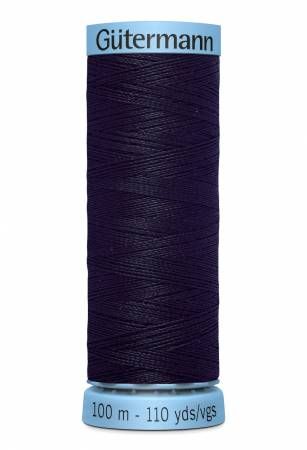 Gutermann Silk Thread 100m/109yds Licorice
