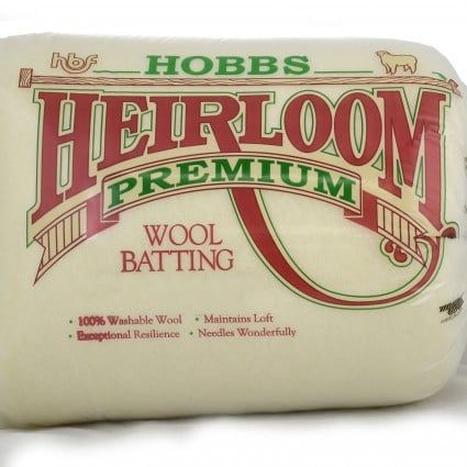 Heirloom® Premium Wool Batting 108"