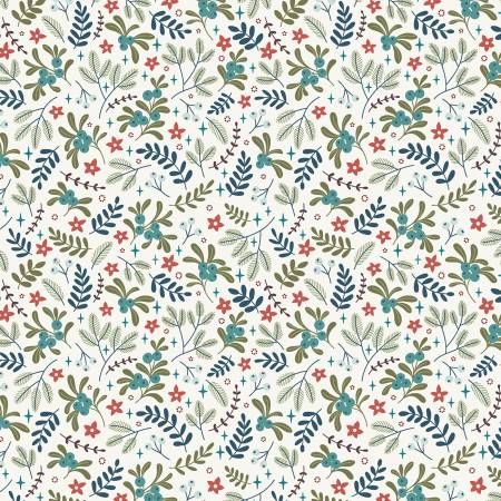 Holly &amp; Hearth Hearth Birch Benartex Quilting Cotton