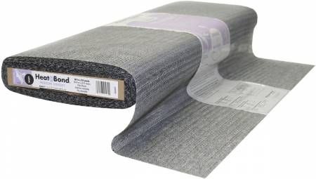 Interfacing 20" wide Fusible Weft Medium Weight-Charcoal Heat N Bond sold by the yard
