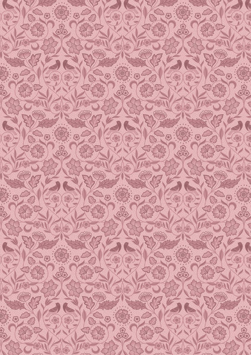 Isabella Small Floral Mauve Lewis &amp; Irene