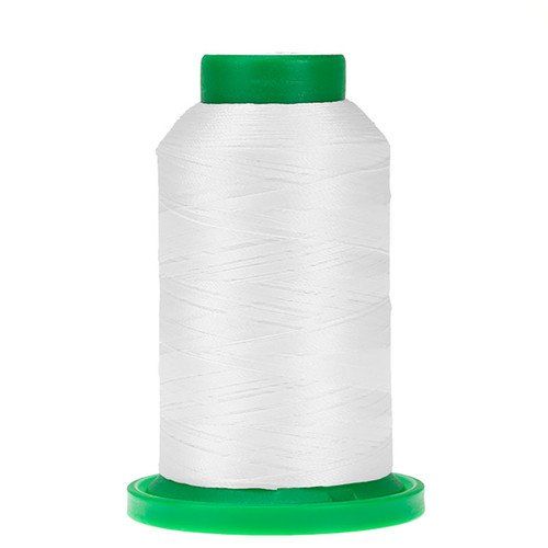 Isacord 1000m Poly 0015 White