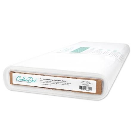 Interfacing 20" wide Non-Woven Midweight Fusible sold by the yard