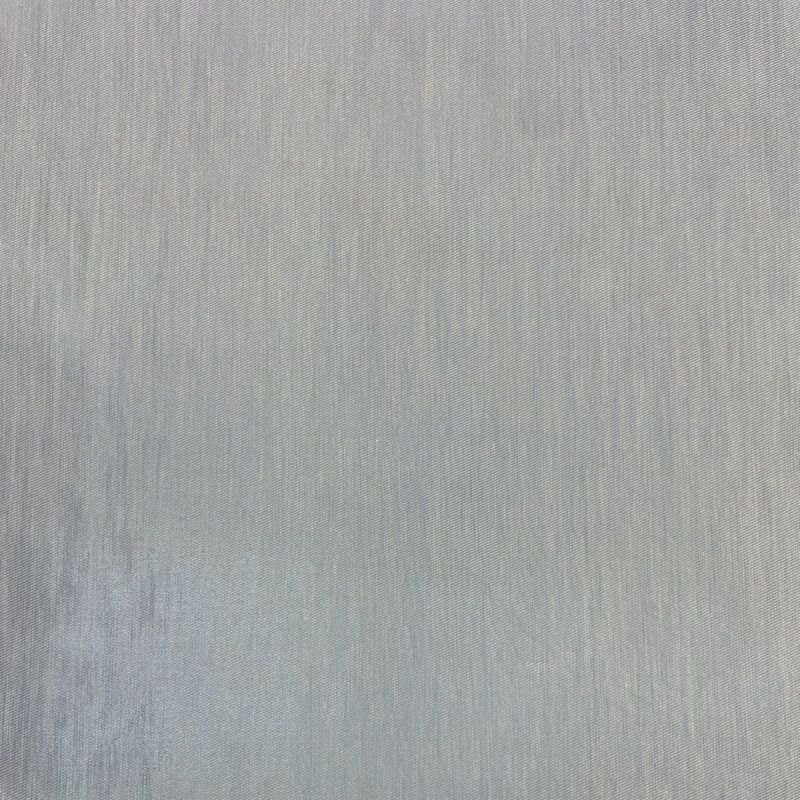 Iridescent Blue Chambray Polyester