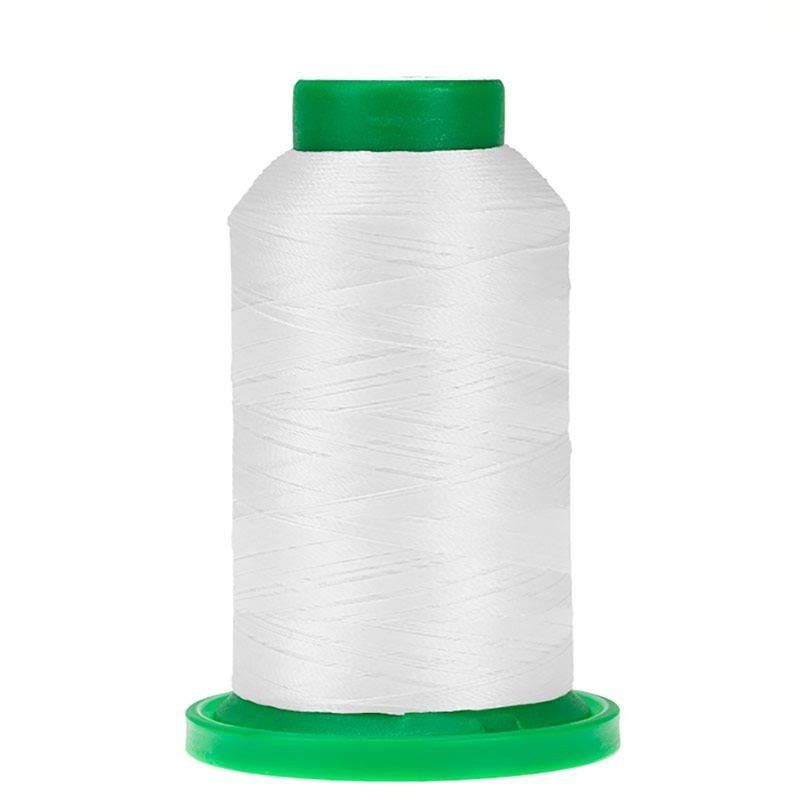 Isacord 1000m Poly 0003 Ghost White