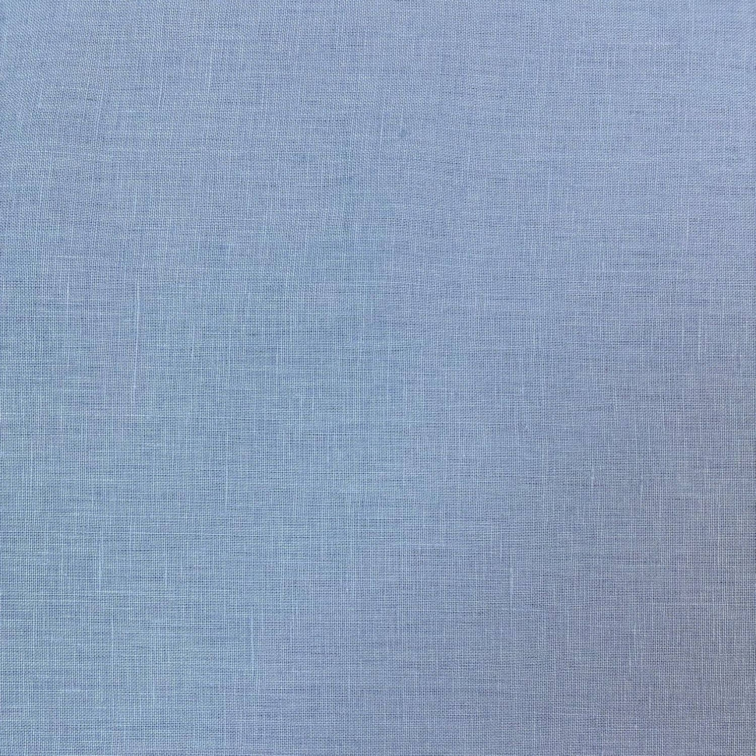 Italian 100% Linen Sky Blue Nevada Midweight fabric