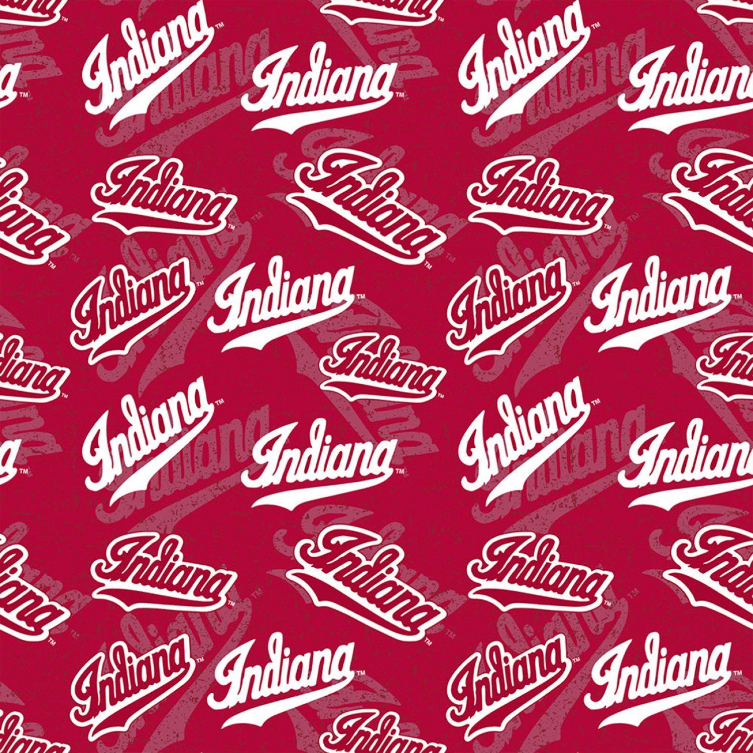 IU NCAA Indiana Hoosiers Tone on Tone Cotton