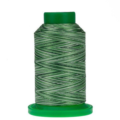 Isacord 1000m Variegated 9805 Shades of Grass