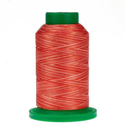 Isacord 1000m Variegated 9924 Atomic Orange