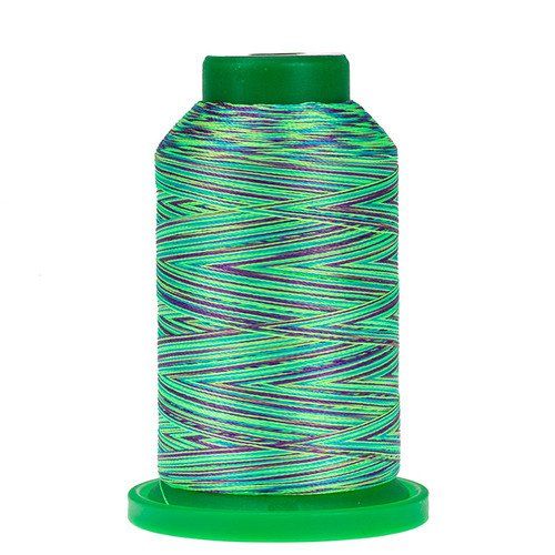 Isacord 1000m Variegated 9971 Emerald City