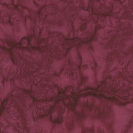 Java Batiks Rain Wash Maroon