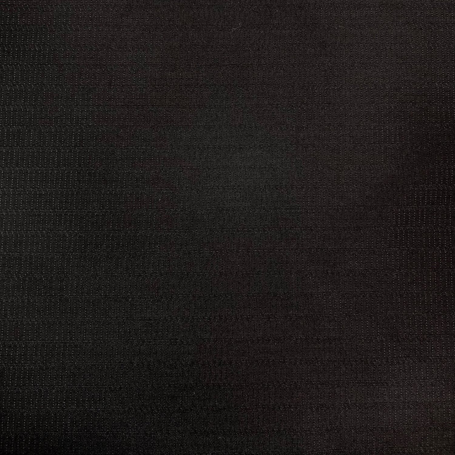 Italian Suiting Novelty Weave Wool/Poly Black