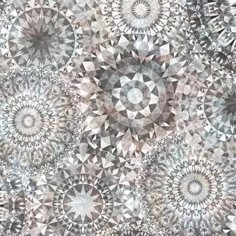 Jewelscape in Gray by QT Fabrics CLEARANCE