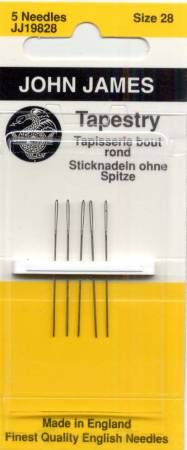 John James Tapestry Needles Size 28 5 count