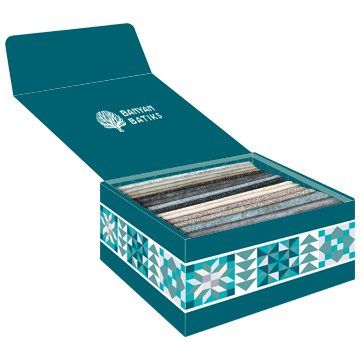 Kit: Banyan Batiks BOM kit Neutrals Northcott 66" x 78"