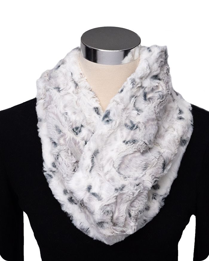 Kit: Infinity Scarf Cuddle Snowy Owl Alloy Shannon Fabrics