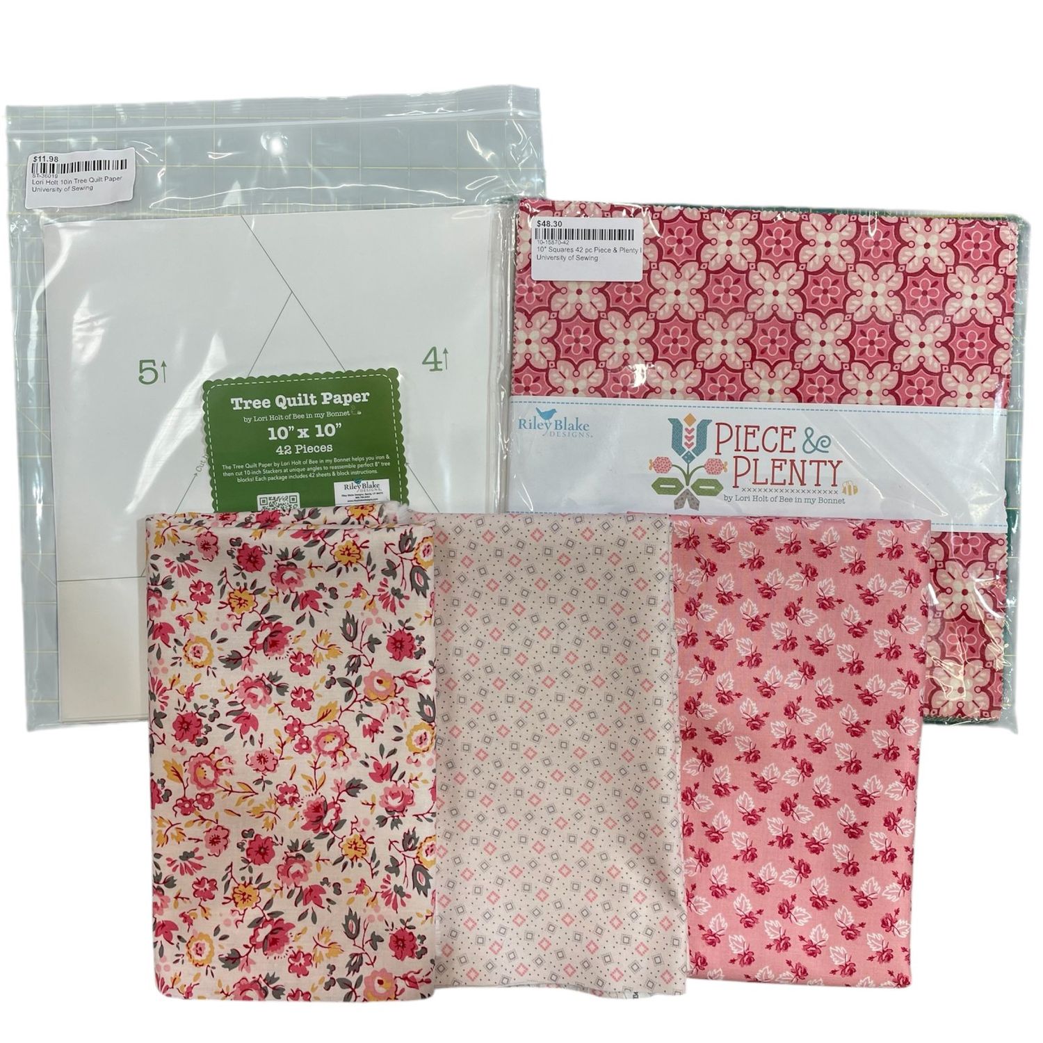 Kit: Piece &amp; Plenty Trees Quilt