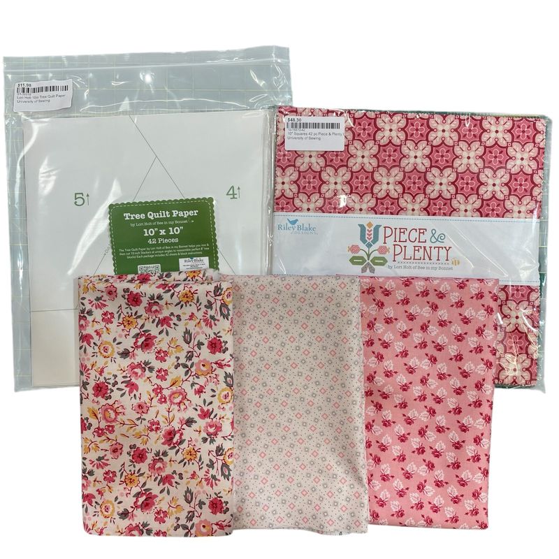 Kit: Piece &amp; Plenty Trees Quilt