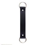 Kyoto Handle With Double Metal Rings- Black