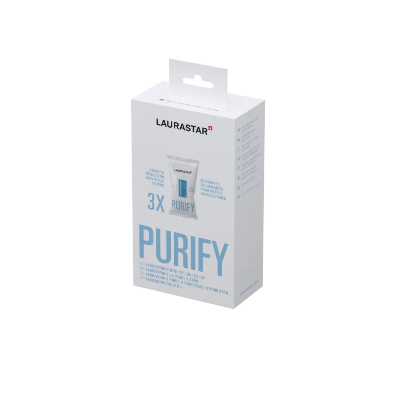Laurastar Tri-pack Anti-Scale Granule Refills for S series 3-pack