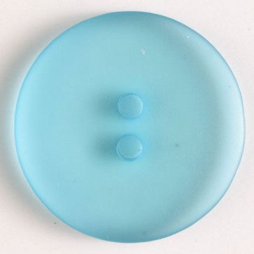 Light Green Transparent Poly 2 Hole Button 5/8"