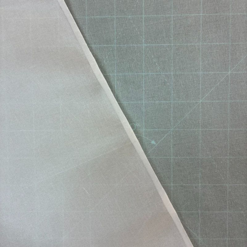 Ivory 100% Silk Satin Face Organza