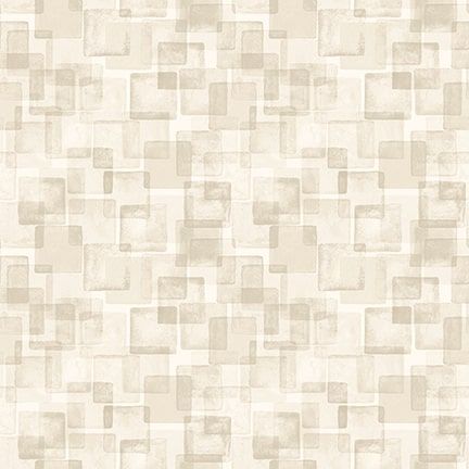 Ivory Textured Squares Purely Neutral Blank