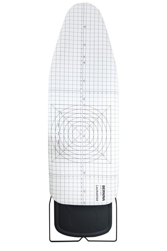 Laurastar Bernina logo &amp; grid Universal Ironing Board Cover available for order