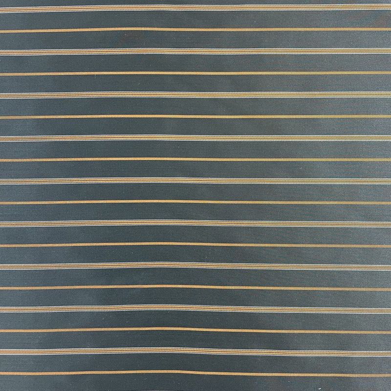 Lining Black with Brown Stripe Poly Viscose