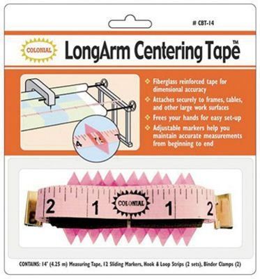 LongArm Centering Tape Measure w/Markers