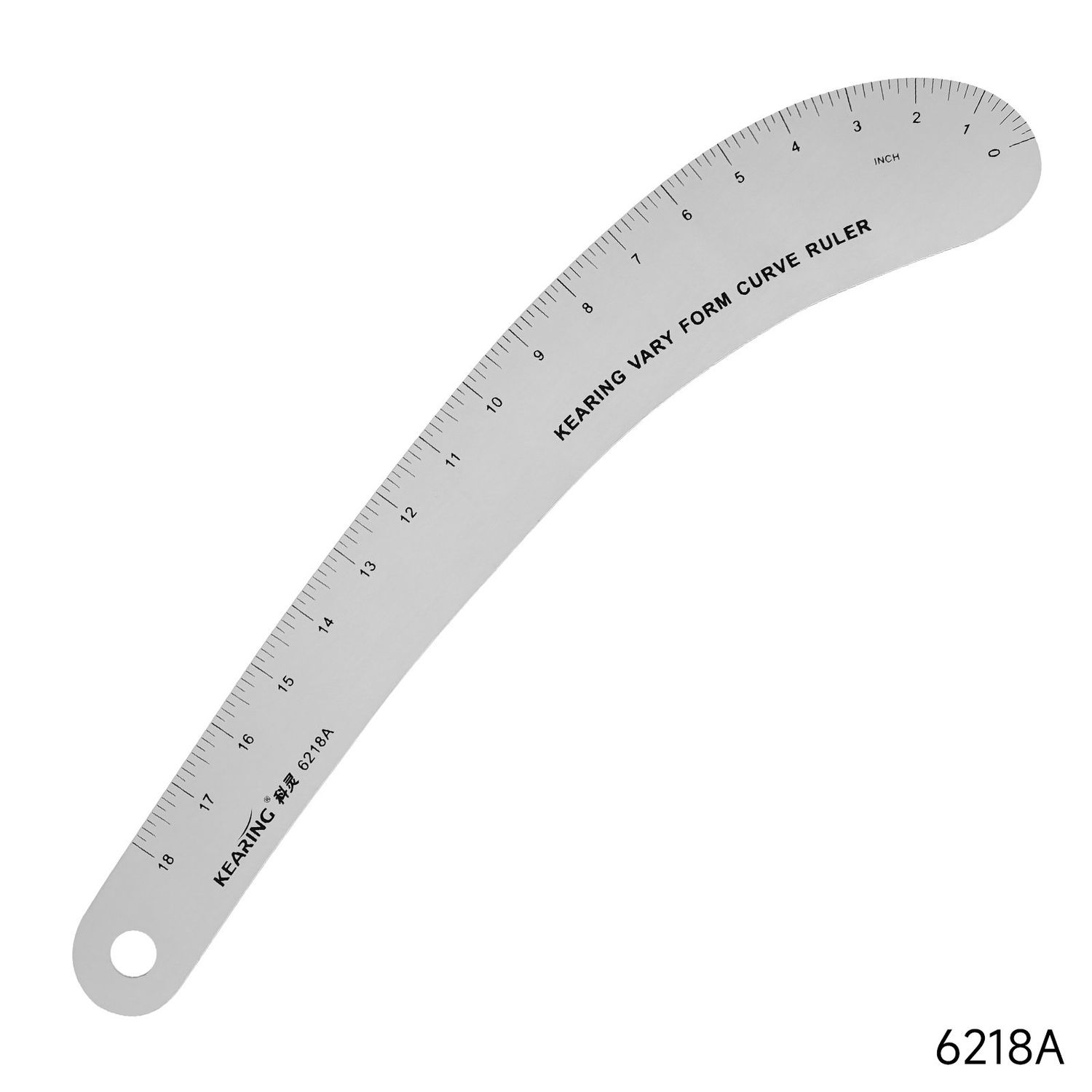 Kearing Aluminum Curve Ruler 18"