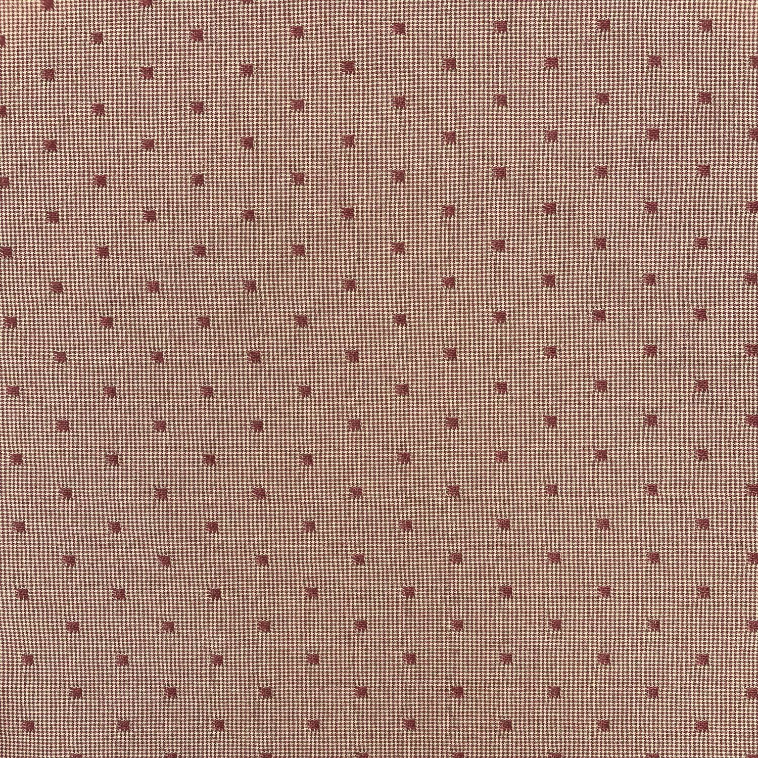 Loyalcheck Yarn Dyed Cotton Dot Dobby Mauve