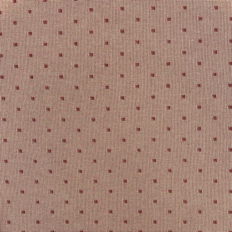 Loyalcheck Yarn Dyed Cotton Dot Dobby Mauve