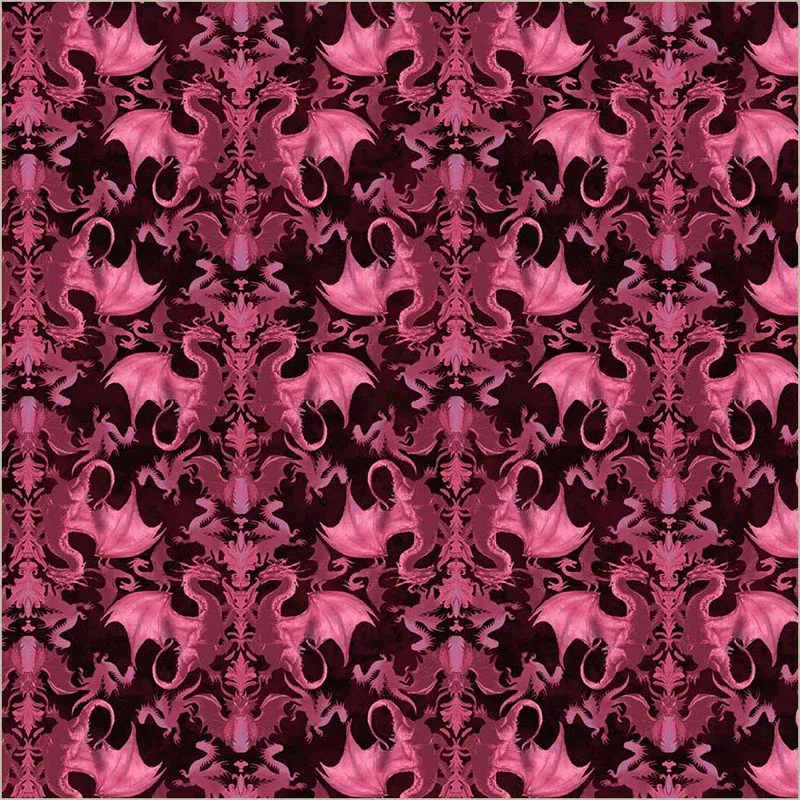 Magenta Heraldry Dragon Kingdom Windham