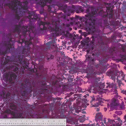 Lilac Spotted Graffiti Marcia Derse Windham CLEARANCE