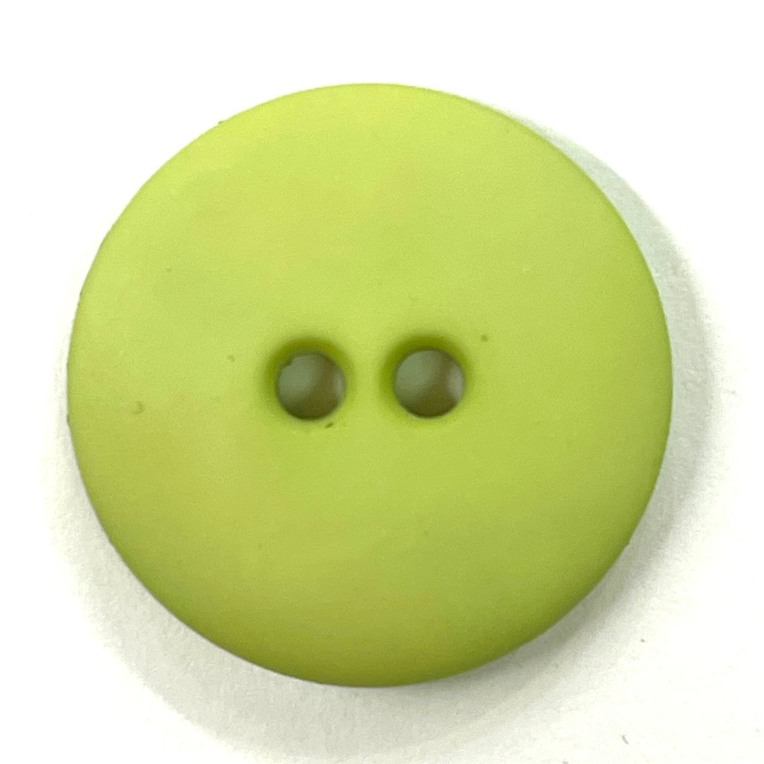 Lime Fashion Button 2 Holes 3/4"