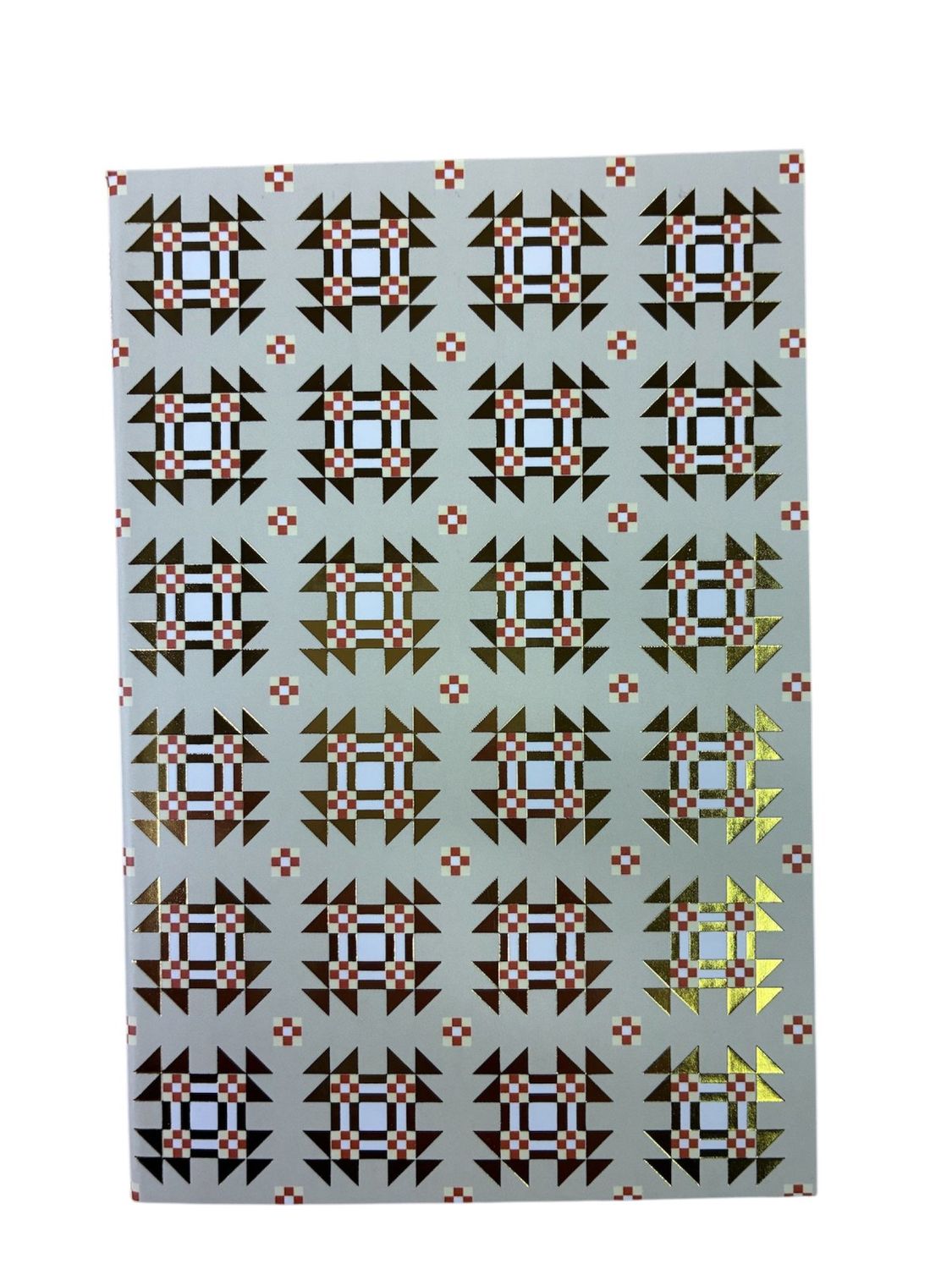 Lined Notebook Classic Quilts Young Man's Fancy