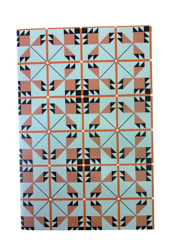 Lined Notebook Classic Quilts Castle Garden