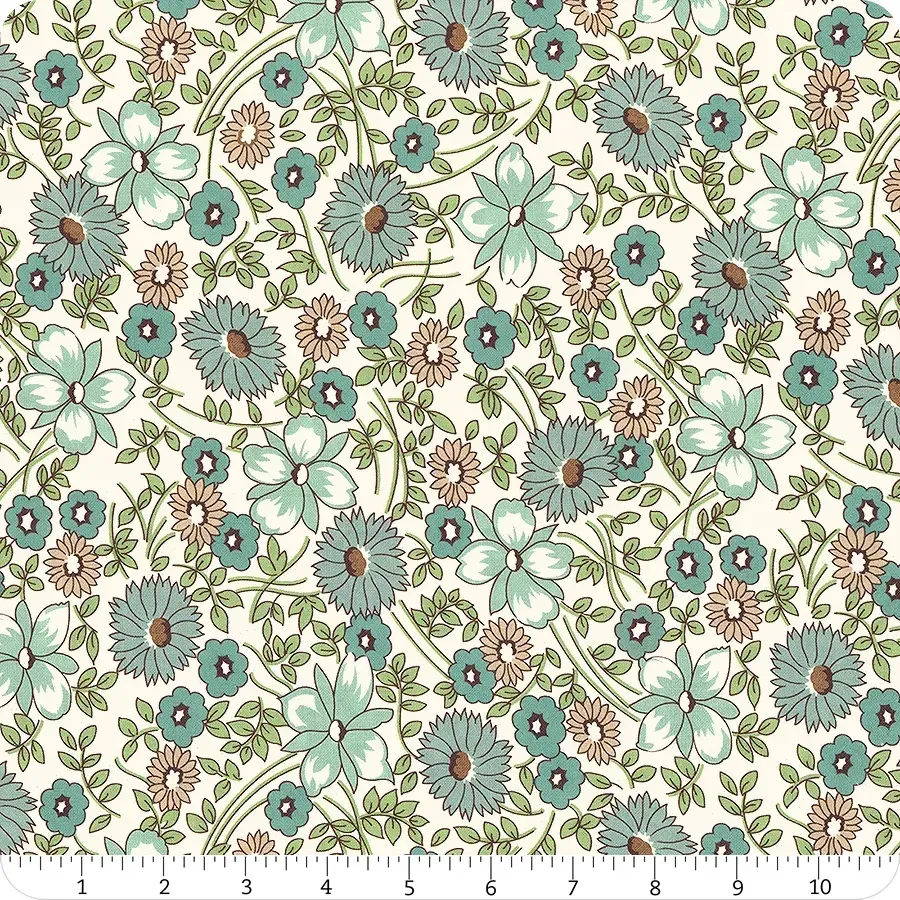 Lori Holt Prairie Teal 108" Wide Back Riley Blake