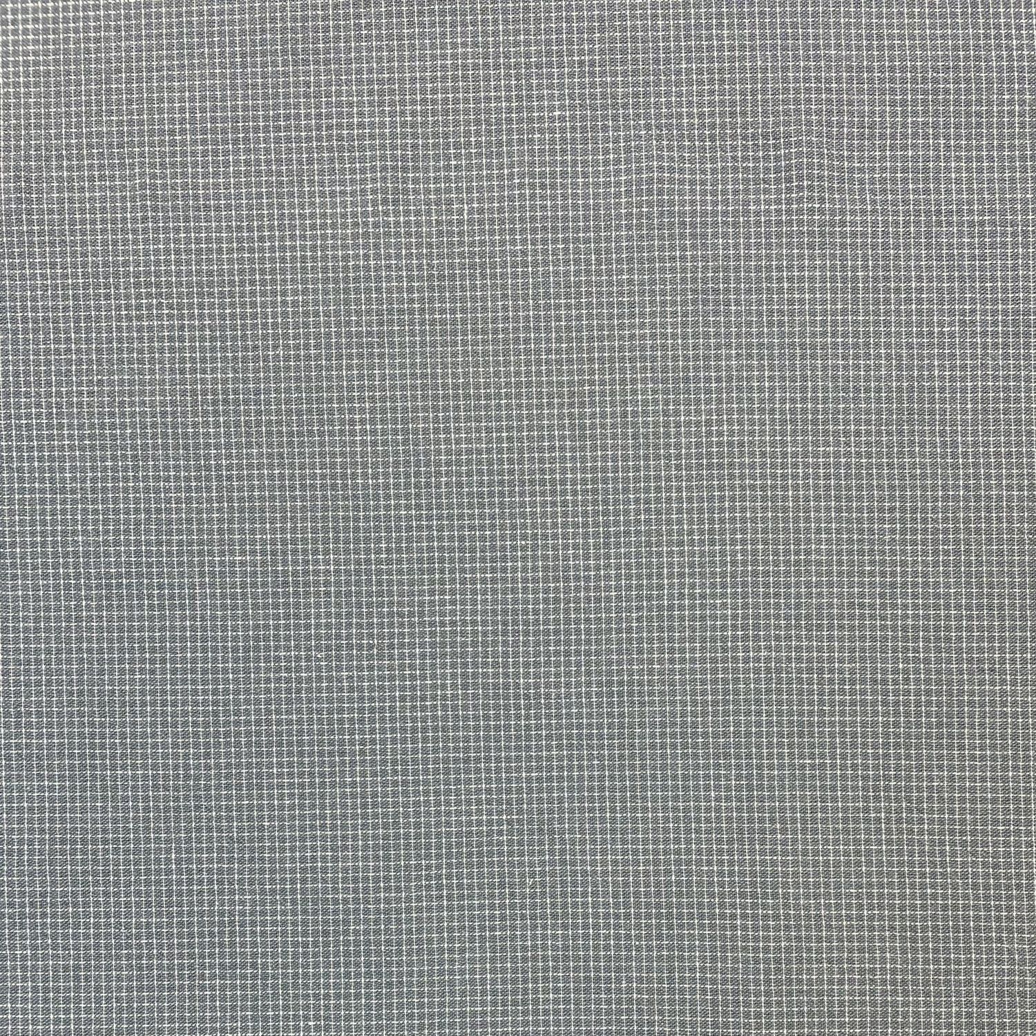 Loyalcheck Yarn Dyed Fabric Small Check Blue