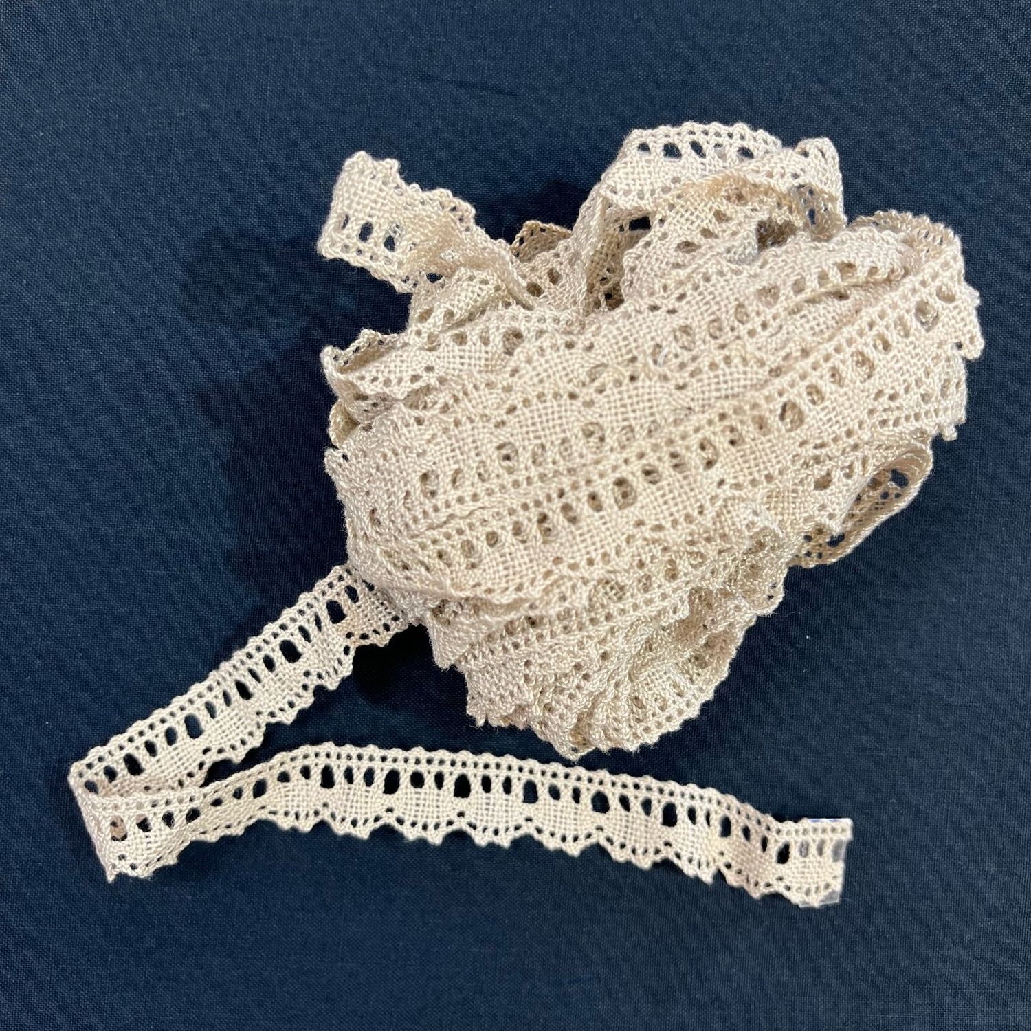 Natural Cotton Lace 16mm