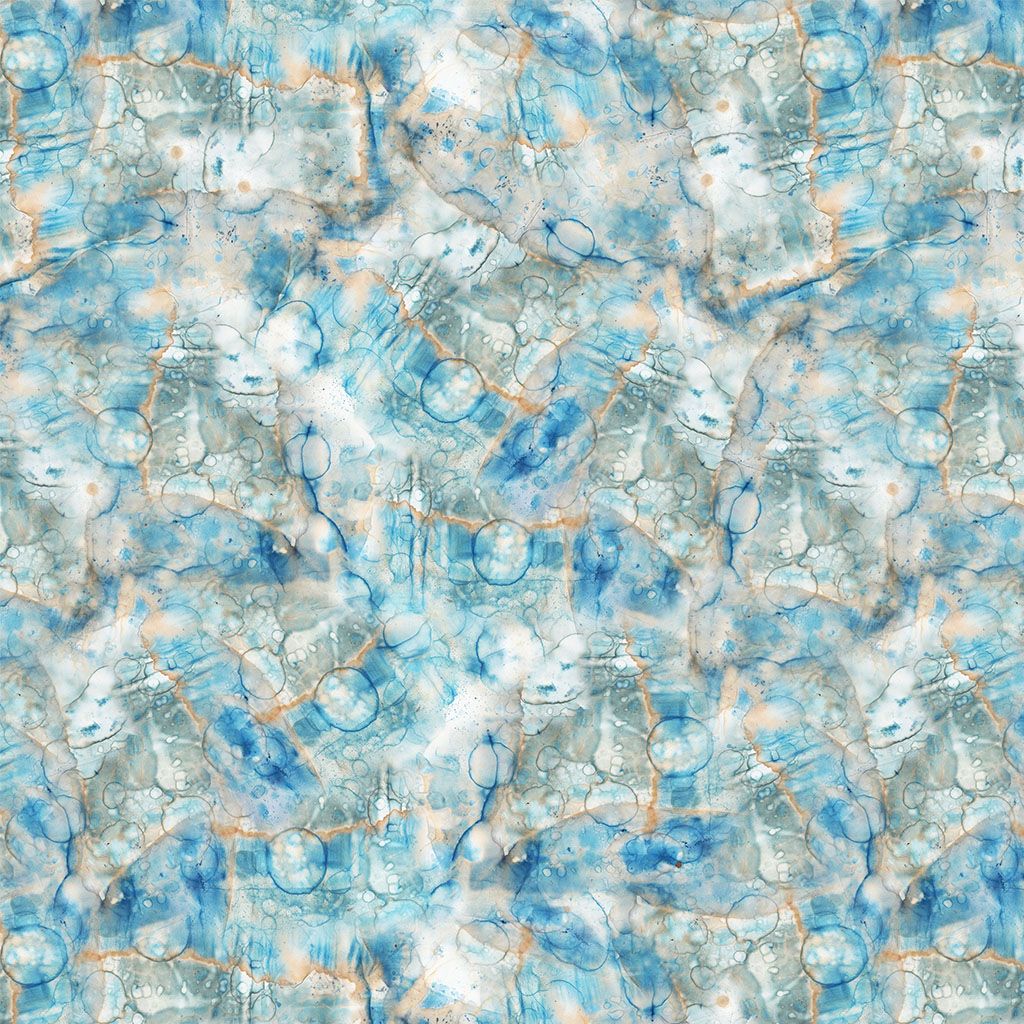 Naturescape Digital Marbling Light Sky by Clothworks