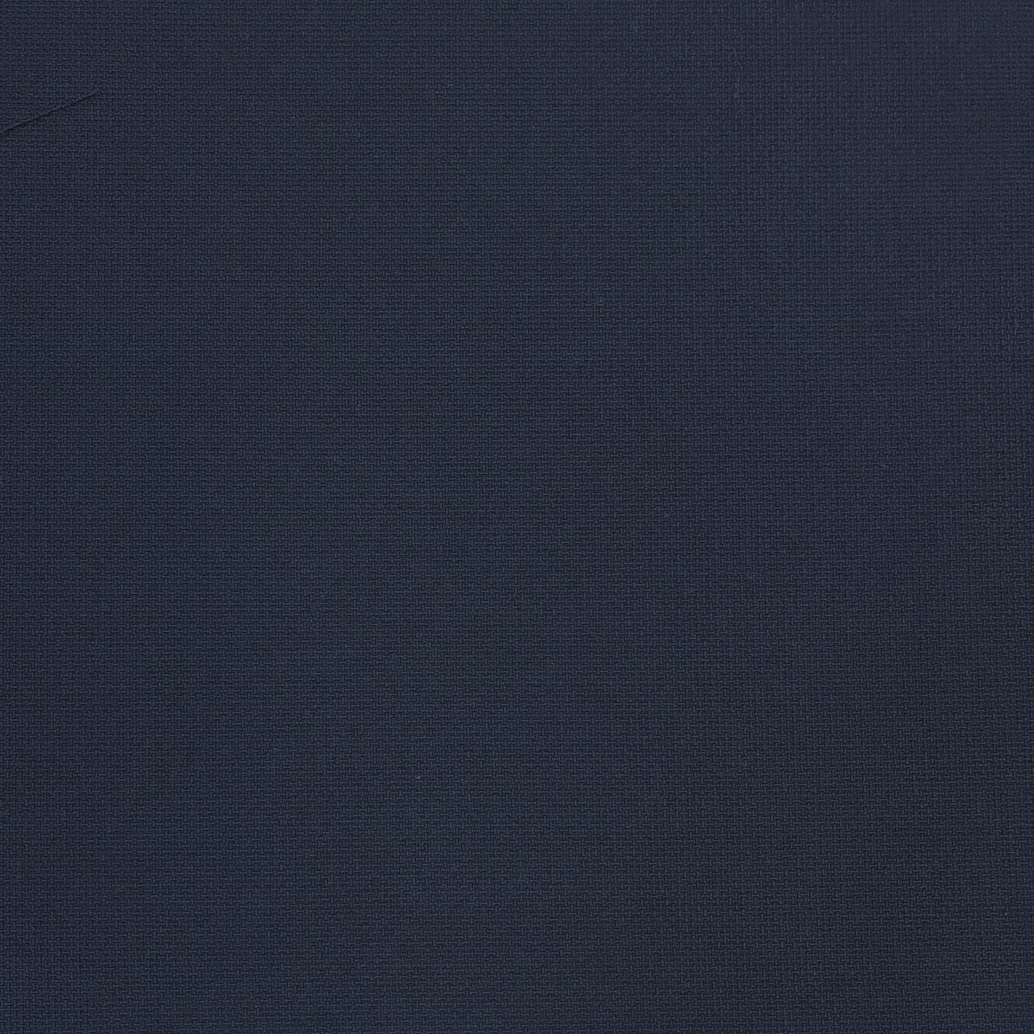 Navy Textured Viscose Blend