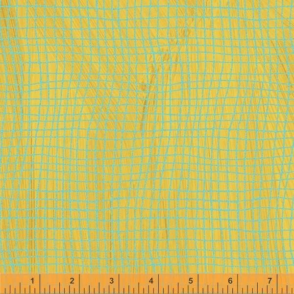 Mustard Windowpane Marcia Derse Windham