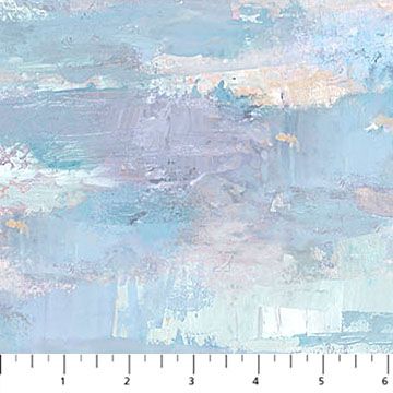 NC First Snow Brush Strokes Blue
