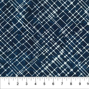 NC Flower Petal Denim Batik