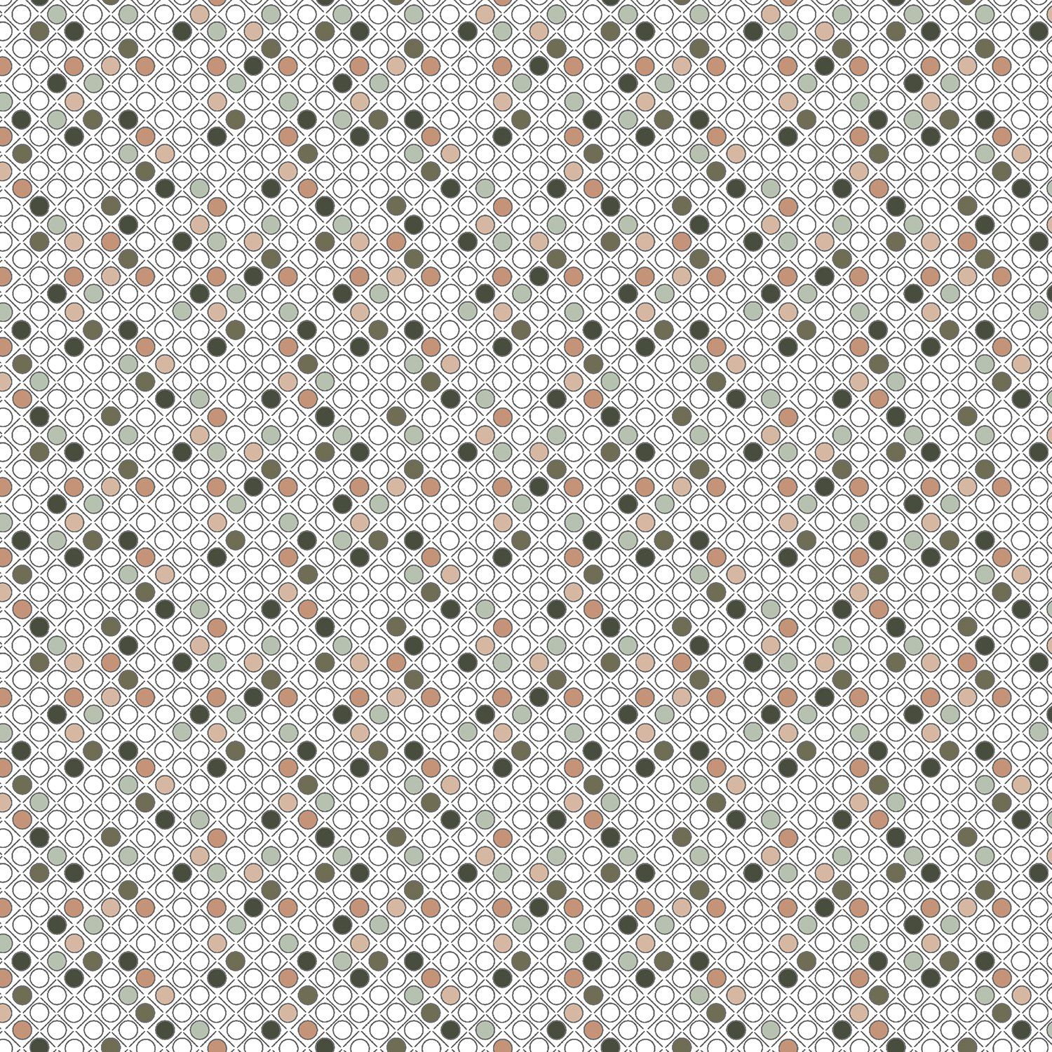 Miniature Minis Foulard Geo Earthy RJR