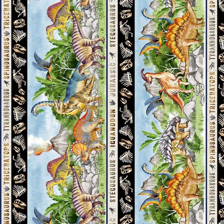 MM Dinosaurs Dinosaurs Parade Border CLEARANCE